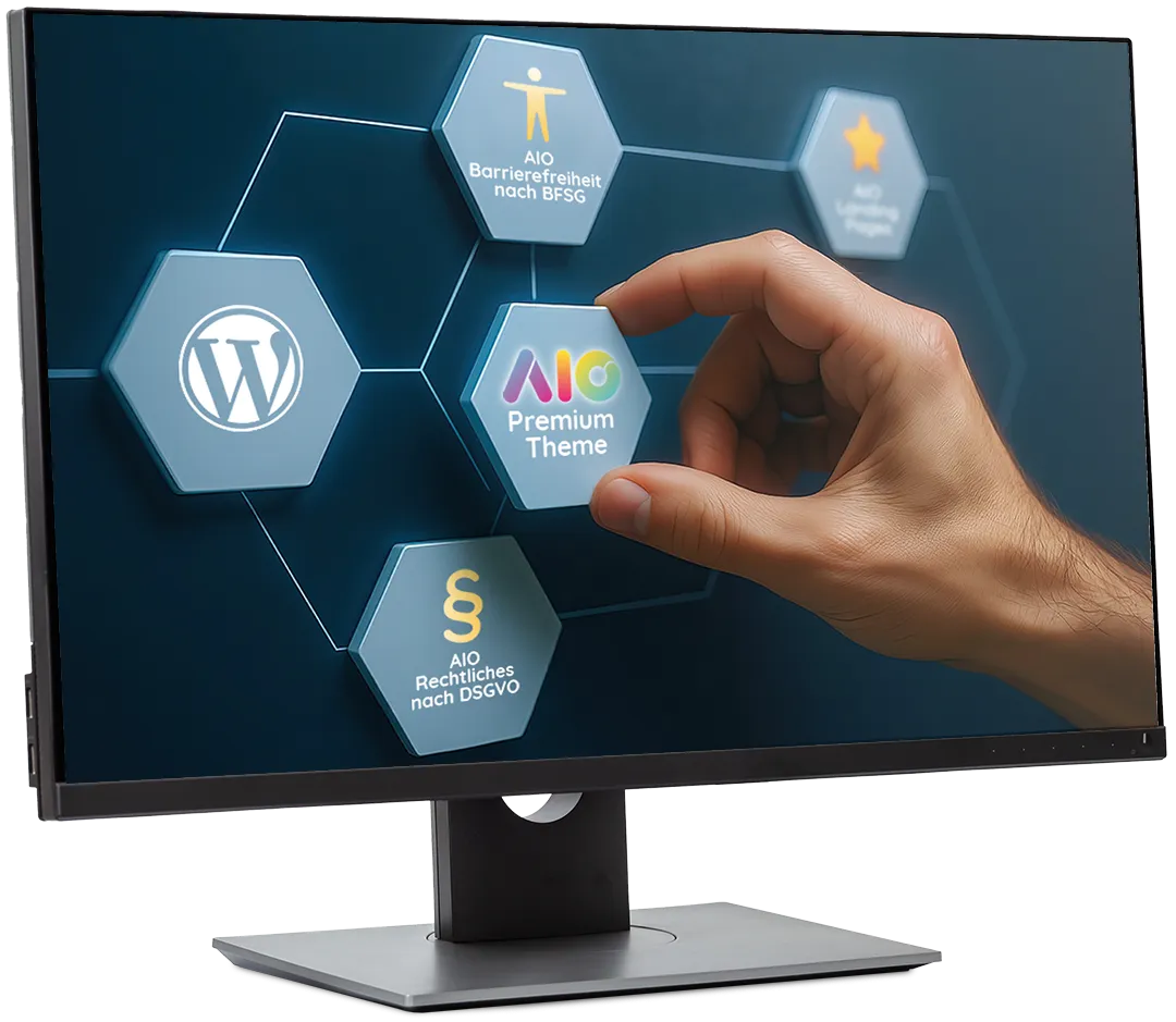 AIO System Hub - WordPress Komponenten aus Theme und Plugins